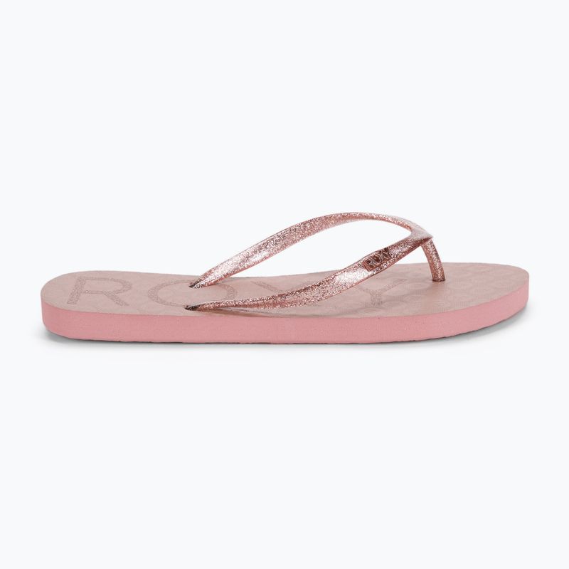 В'єтнамки жіночі ROXY Viva Sparkle rose gold 2