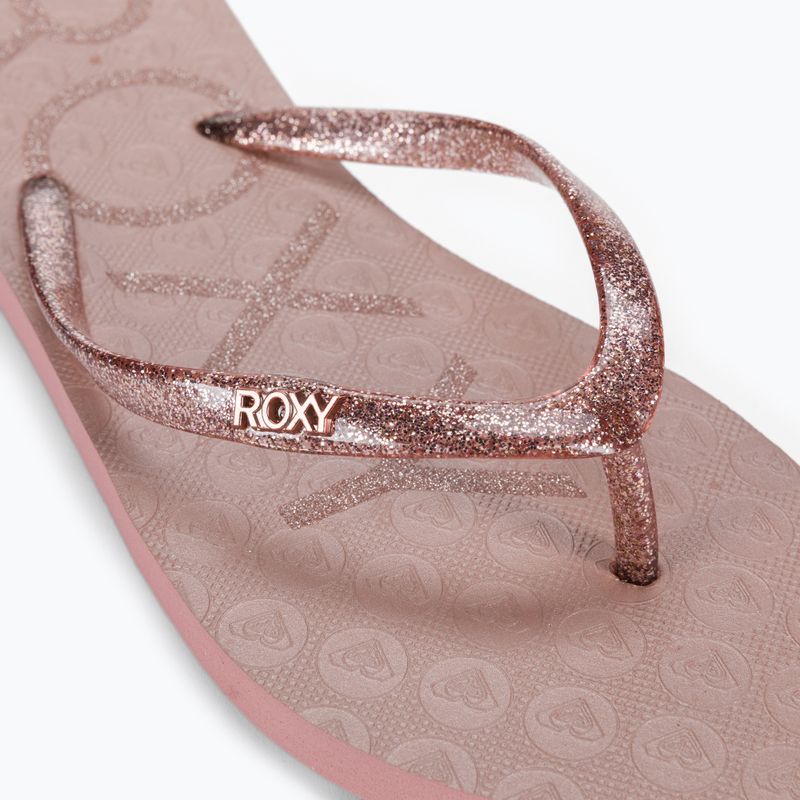 В'єтнамки жіночі ROXY Viva Sparkle rose gold 7
