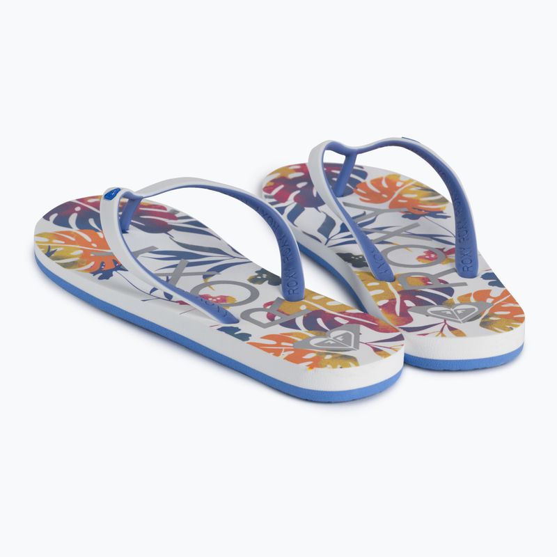 В'єтнамки жіночі ROXY Tahiti VII white/blue/white 3
