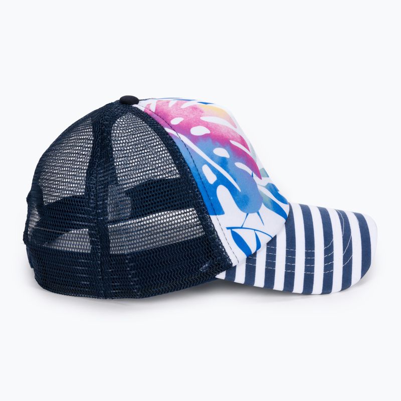 Бейсболка жіноча ROXY Beautiful Morning bright white/surf trippin 3