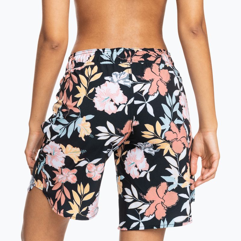 Шорти для плавання жіночі ROXY Basics 9" anthracite/island vibes 2