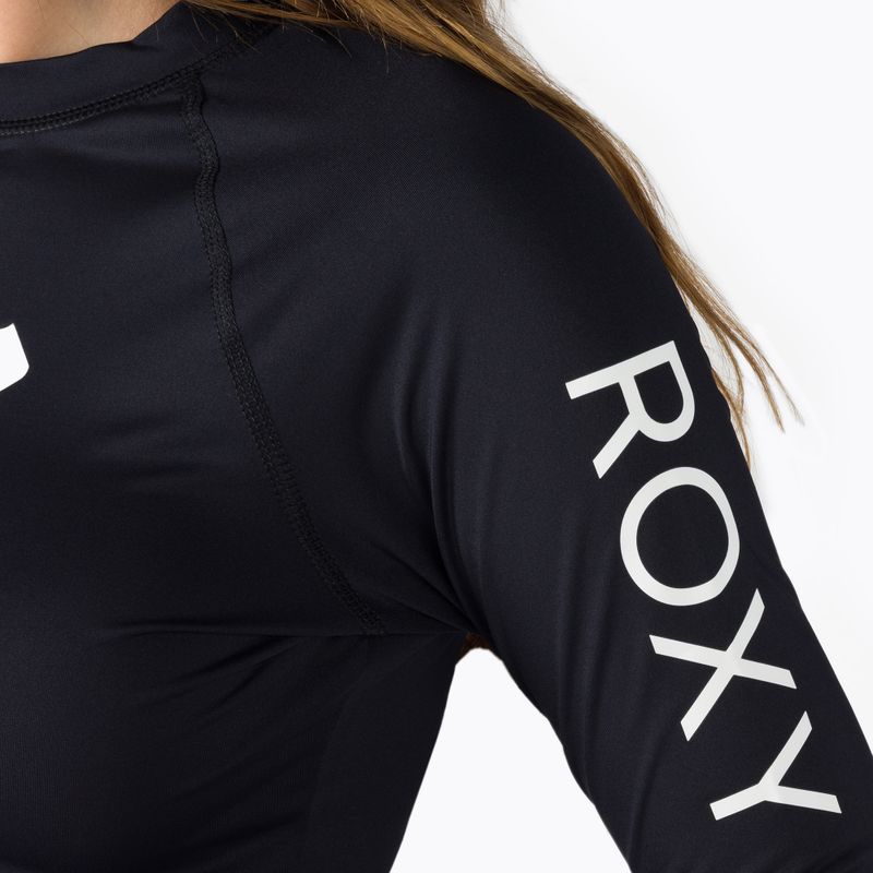 Лонгслів для плавання жіночий ROXY Whole Hearted anthracite 5