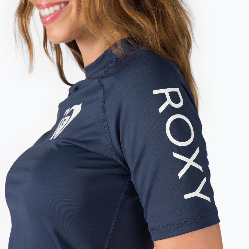 Футболка для плавання жіноча ROXY Whole Hearted mood indigo 4