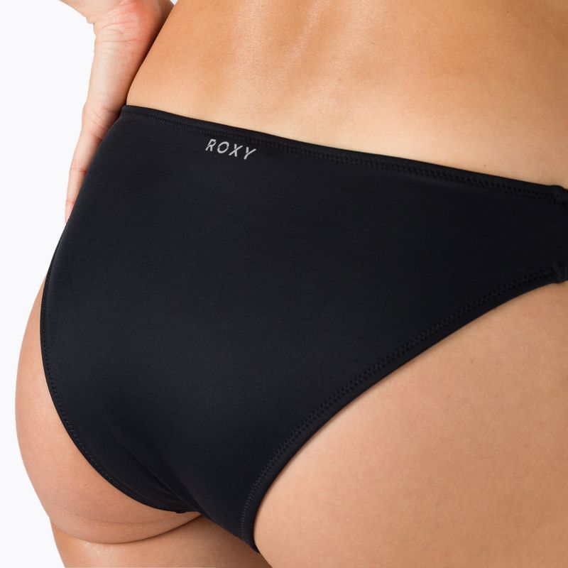 Низ від купальника ROXY Active Sporty anthracite/floral flow 4