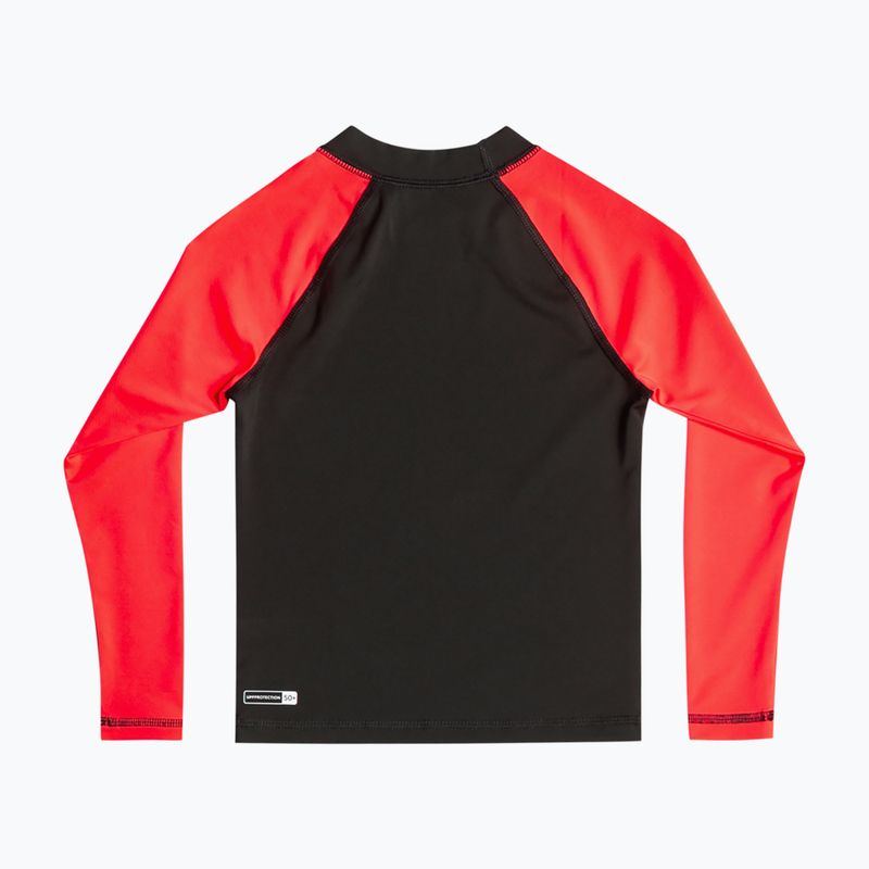 Футболка для плавання дитяча Quiksilver Next Gen fiery coral 2