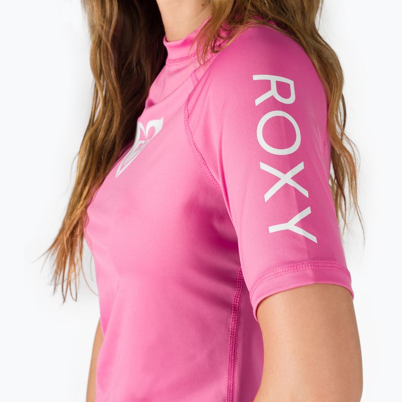 Футболка для плавання жіноча ROXY Whole Hearted pink 5