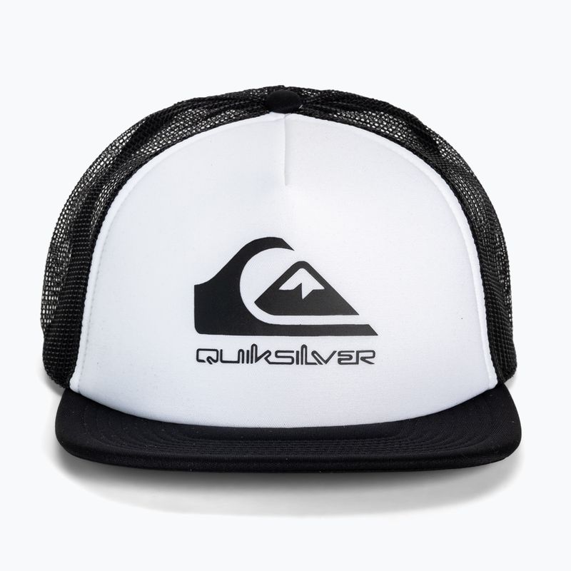 Бейсболка чоловіча Quiksilver Foamslayer white/black 4