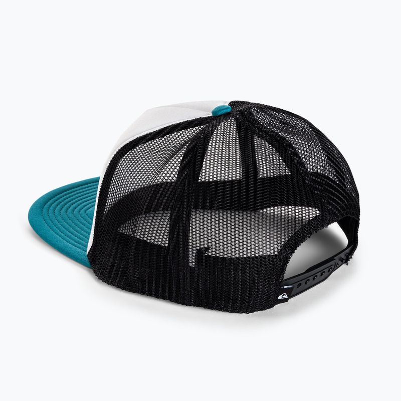 Бейсболка чоловіча Quiksilver Foamslayer white/blue 4