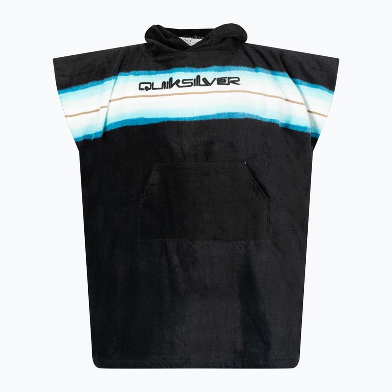 Пончо дитяче Quiksilver Hoody Towel black/blue