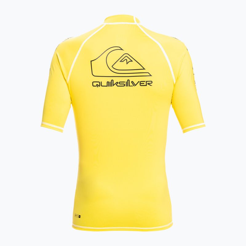 Футболка для плавання чоловіча Quiksilver On Tour lemon zest 2