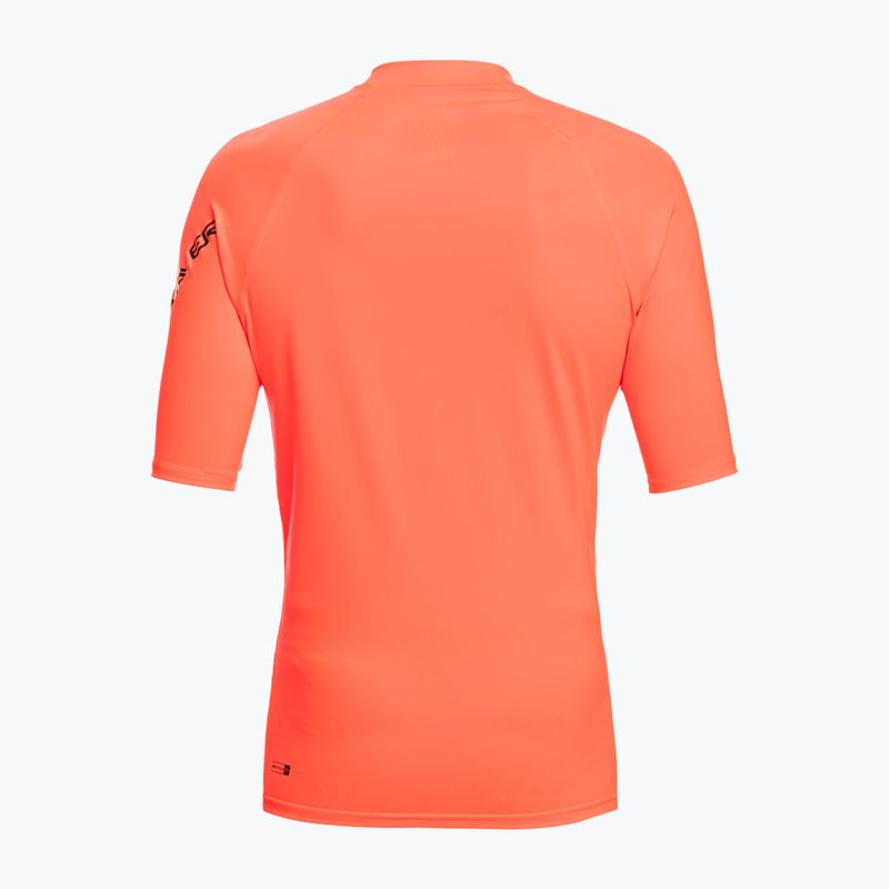 Футболка для плавання чоловіча Quiksilver All Time fiery coral 2