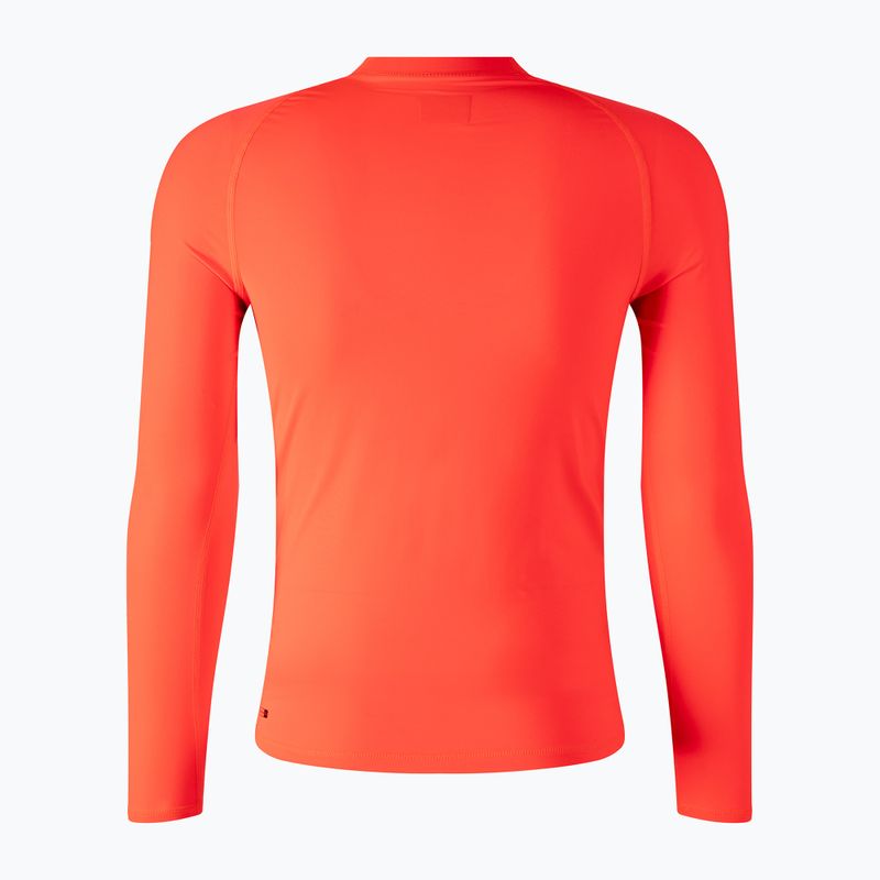 Лонгслів для плавання чоловічий Quiksilver All Time fiery coral 2