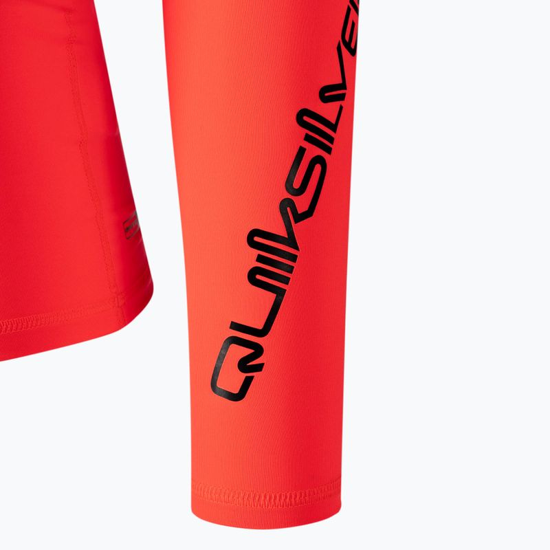 Лонгслів для плавання чоловічий Quiksilver All Time fiery coral 4