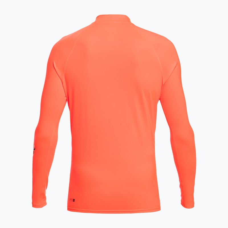 Лонгслів для плавання дитячий Quiksilver All Time fiery coral 2