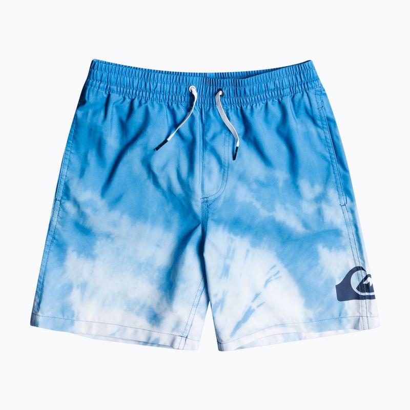 Шорти для плавання дитячі Quiksilver Faded Logo 15" airy blue