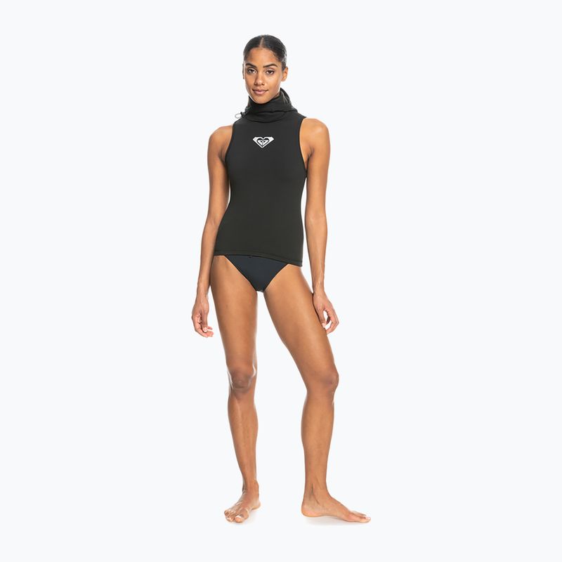 Утеплювач неопреновий жіночий ROXY 2.0 мм Swell Series Hooded Wetsuit Vest true black 4