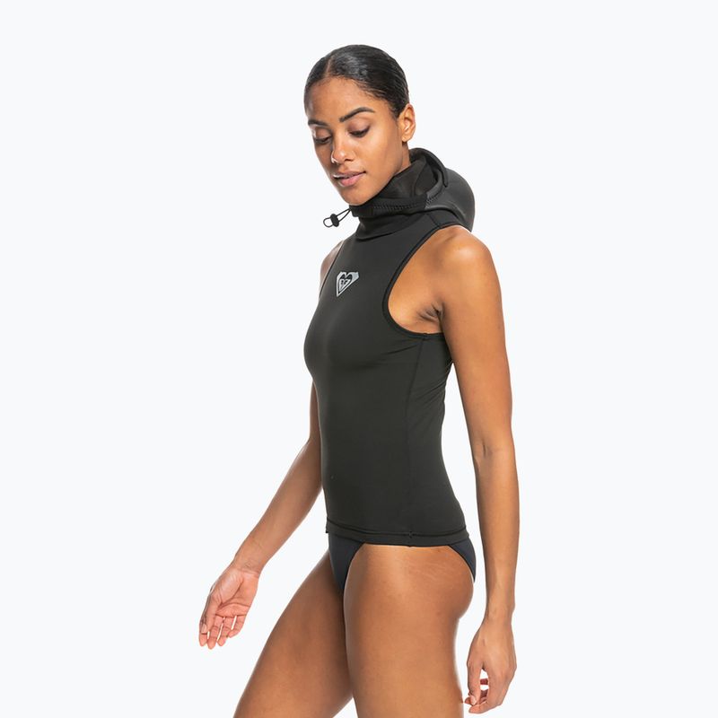 Утеплювач неопреновий жіночий ROXY 2.0 мм Swell Series Hooded Wetsuit Vest true black 7