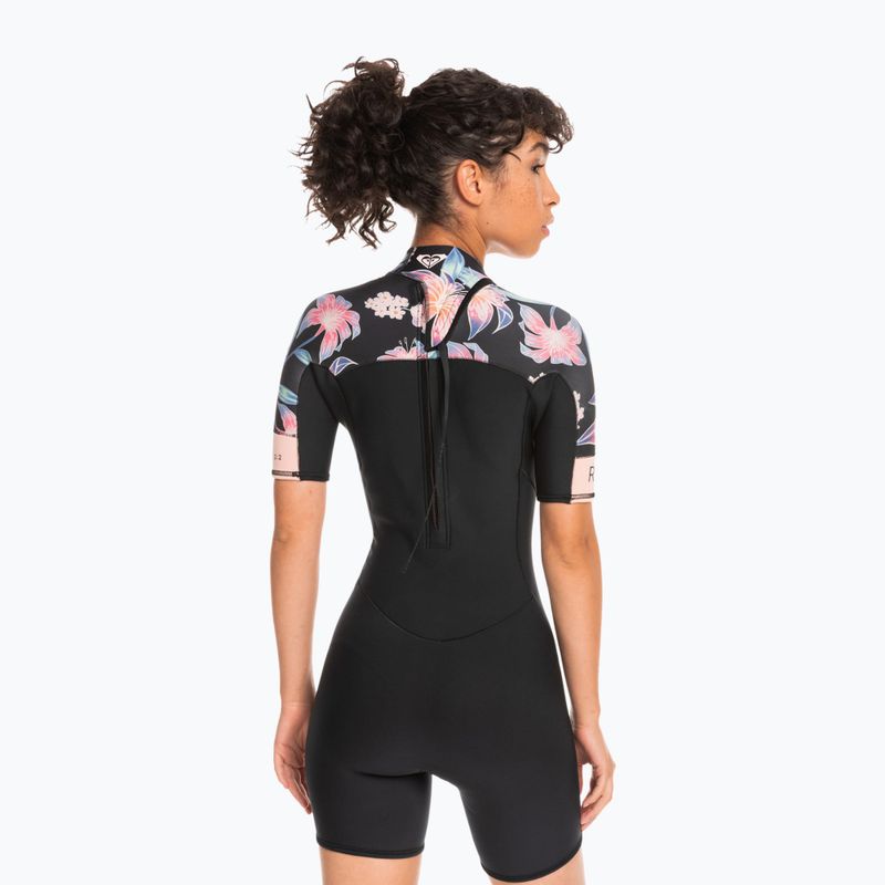 Гідрокостюм жіночий ROXY 2.0 Swell Series SS BZ QLCK anthracite paradise found s 3