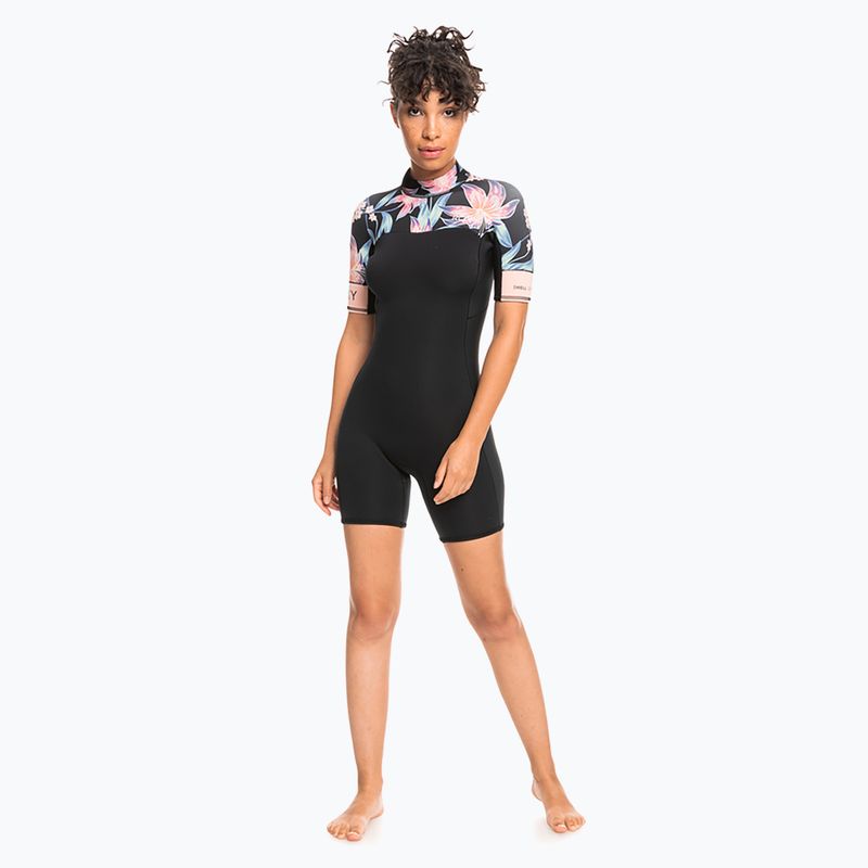 Гідрокостюм жіночий ROXY 2.0 Swell Series SS BZ QLCK anthracite paradise found s 2
