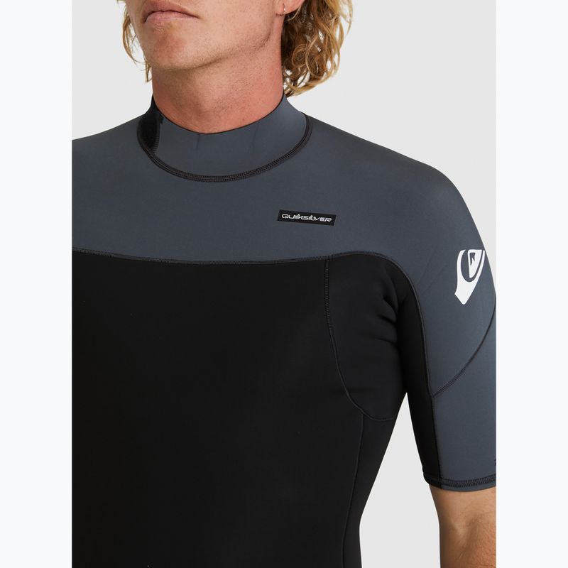 Чоловічий гідрокостюм Quiksilver 2/2 Everyday Sessions SS SP BZ чорний/гарматний метал 6