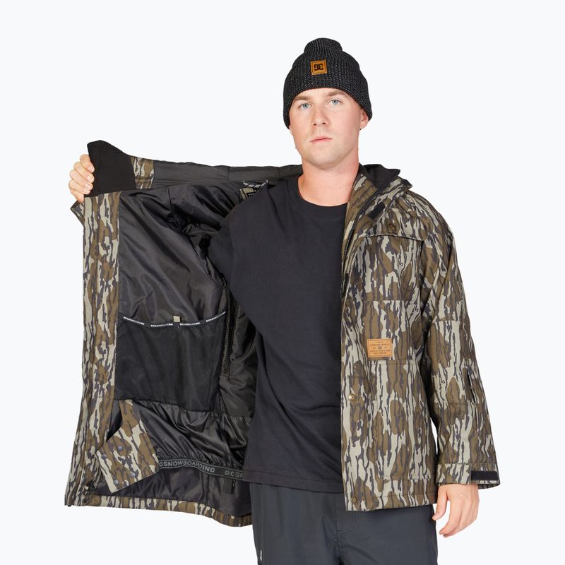 Куртка сноубордична чоловіча DC Servo mossy oak original bottomland 7