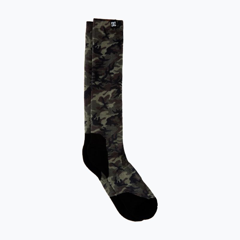 Шкарпетки сноубордичні чоловічі DC Summit woodland camo green 4