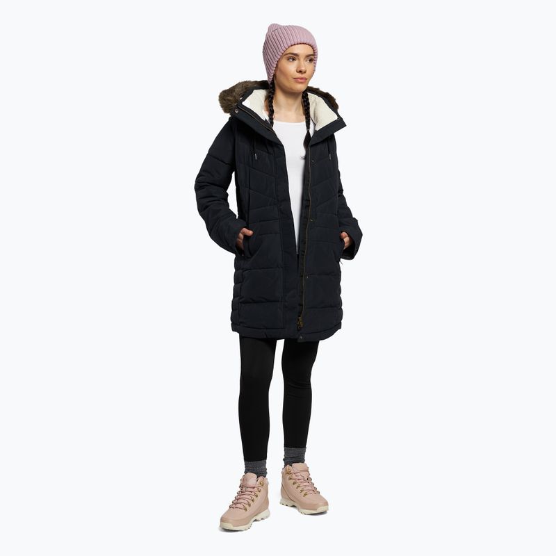 Пуховик жіночий ROXY Ellie true black 2