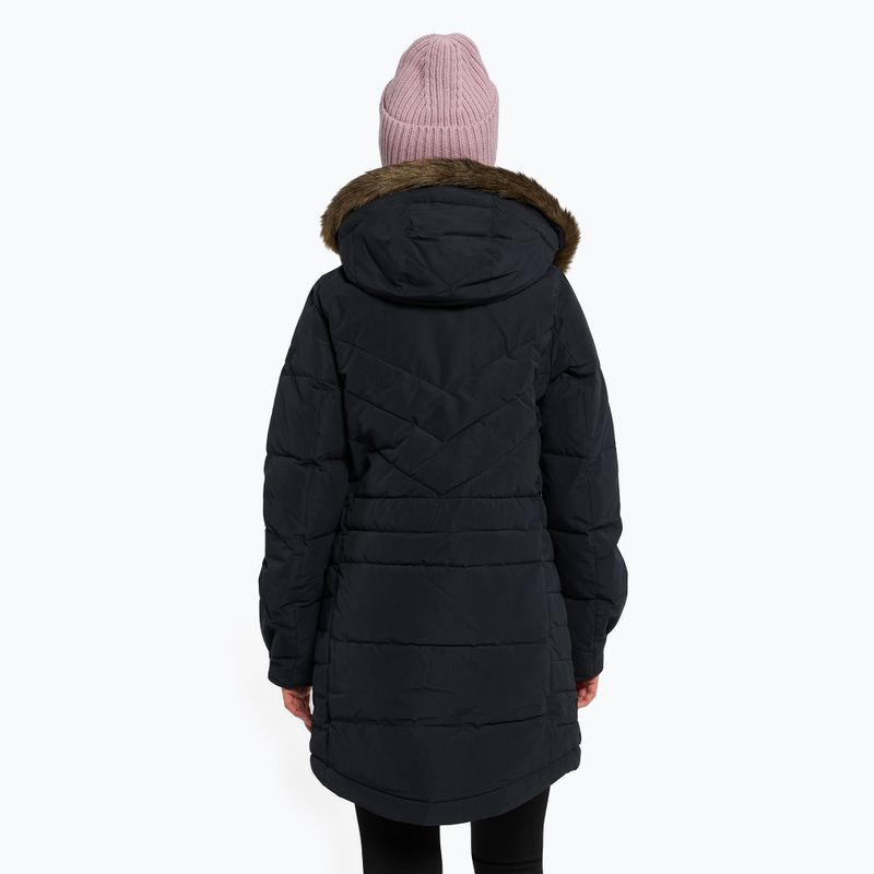 Пуховик жіночий ROXY Ellie true black 4