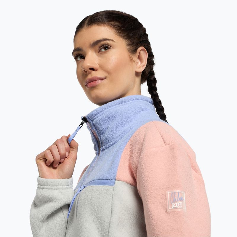 Кофта сноубордична жіноча ROXY Chloe Kim Layer heather grey 5