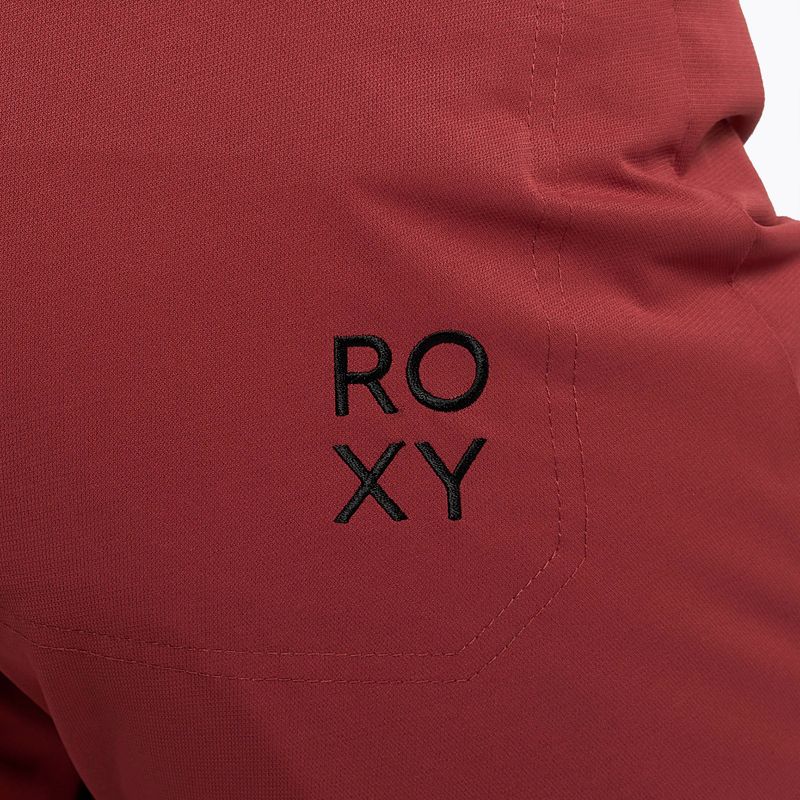 Штани сноубордичні жіночі ROXY Diversion brick red 5