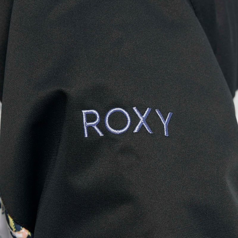 Куртка сноубордична жіноча ROXY Jetty Block true black black flowers 7
