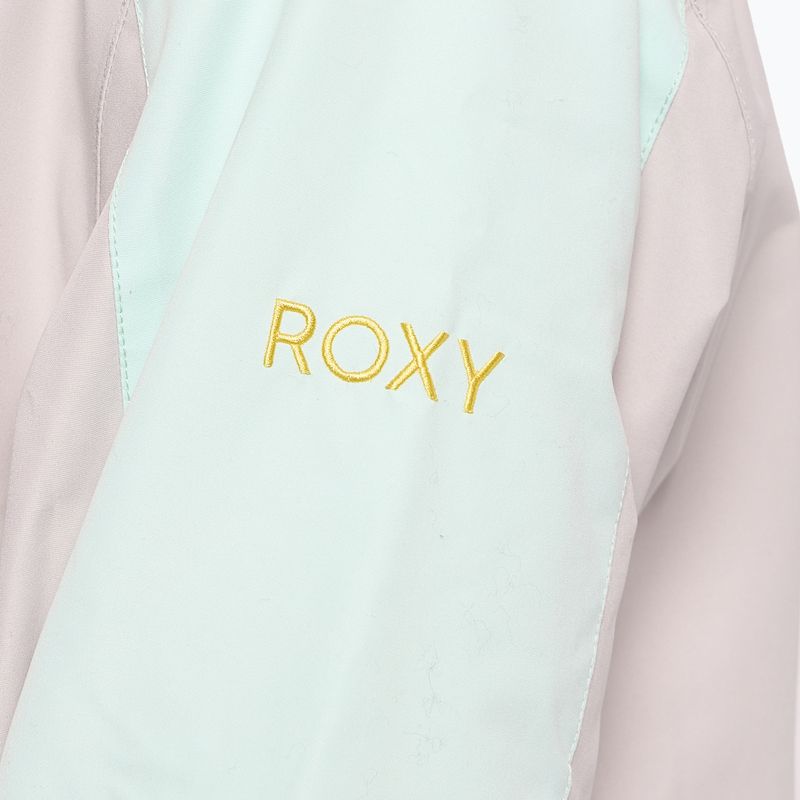 Куртка сноубордична жіноча ROXY Ravine Hoodie gray violet 6