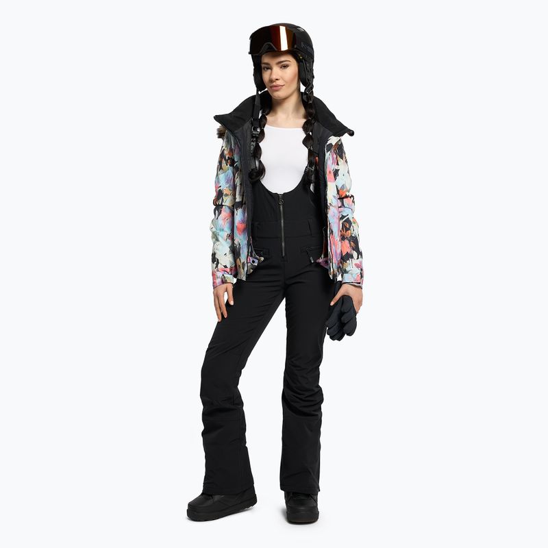 Штани сноубордичні жіночі ROXY Summit Bib true black 2