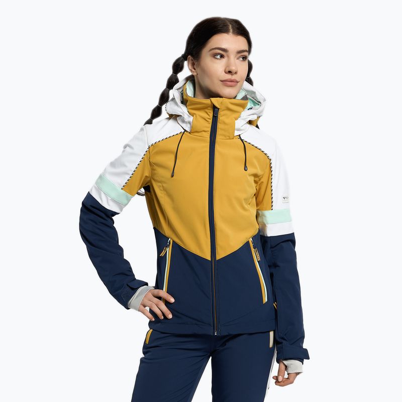 Куртка сноубордична жіноча ROXY Peak Chic Softshell honey