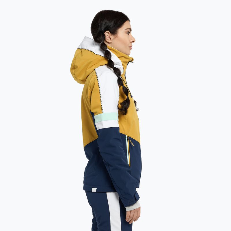Куртка сноубордична жіноча ROXY Peak Chic Softshell honey 3