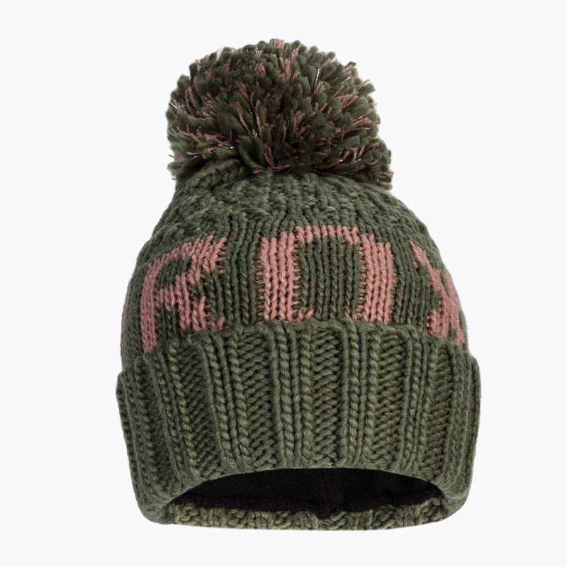 Шапка зимова дитяча ROXY Tonic deep lichen green 2