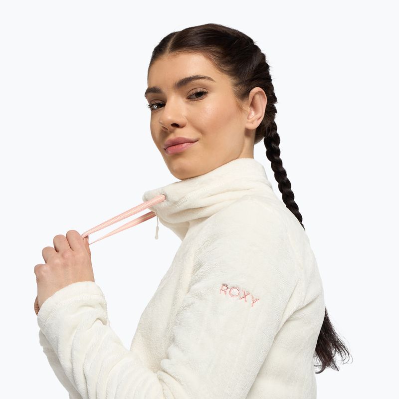 Кофта сноубордична жіноча ROXY Tundra Fleece egret 5