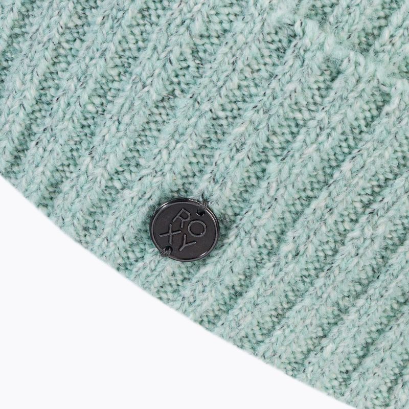 Шапка зимова жіноча ROXY Peak Chic fair aqua 3