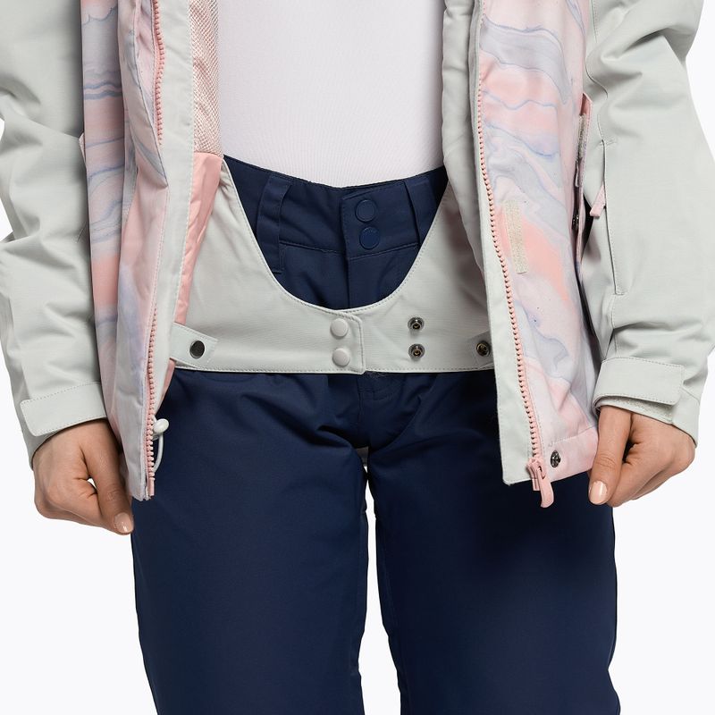 Куртка сноубордична жіноча ROXY Jetty Block gray violet marble 12