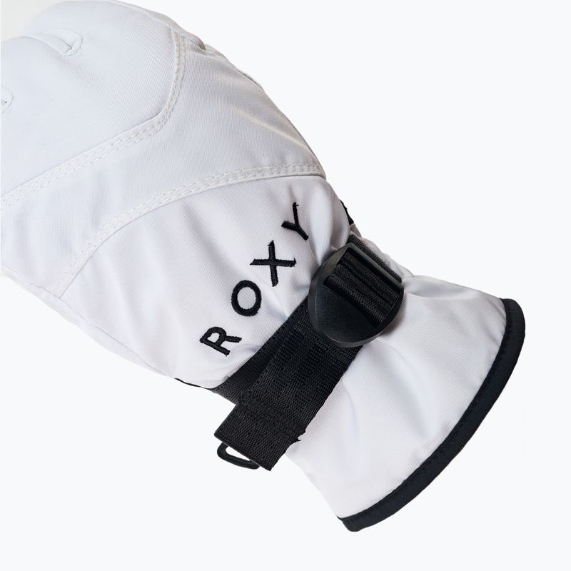 Рукавиці сноубордичні жіночі ROXY Jetty Solid bright white 4