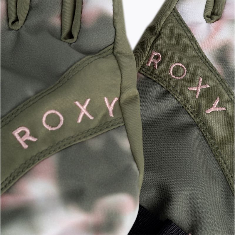 Рукавиці сноубордичні жіночі ROXY Jetty deep lichen green nimal 4