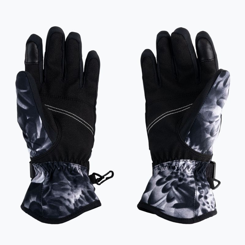 Рукавиці сноубордичні жіночі ROXY Jetty true black future flower 2