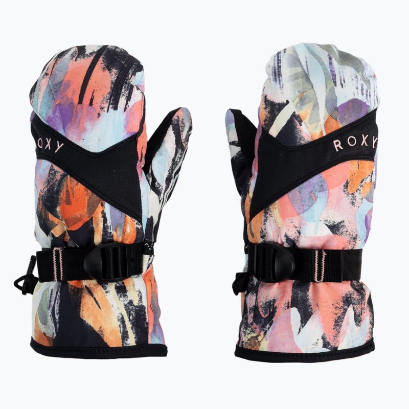Рукавиці сноубордичні дитячі ROXY Jetty true black tenderness 2