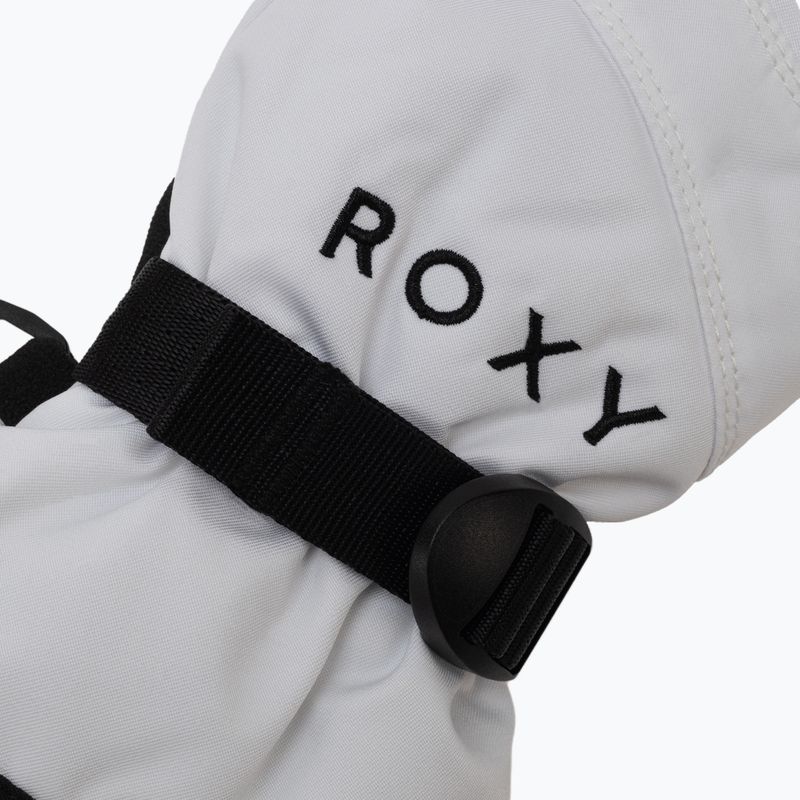 Рукавиці сноубордичні жіночі ROXY Jetty Solid Mitt white 4