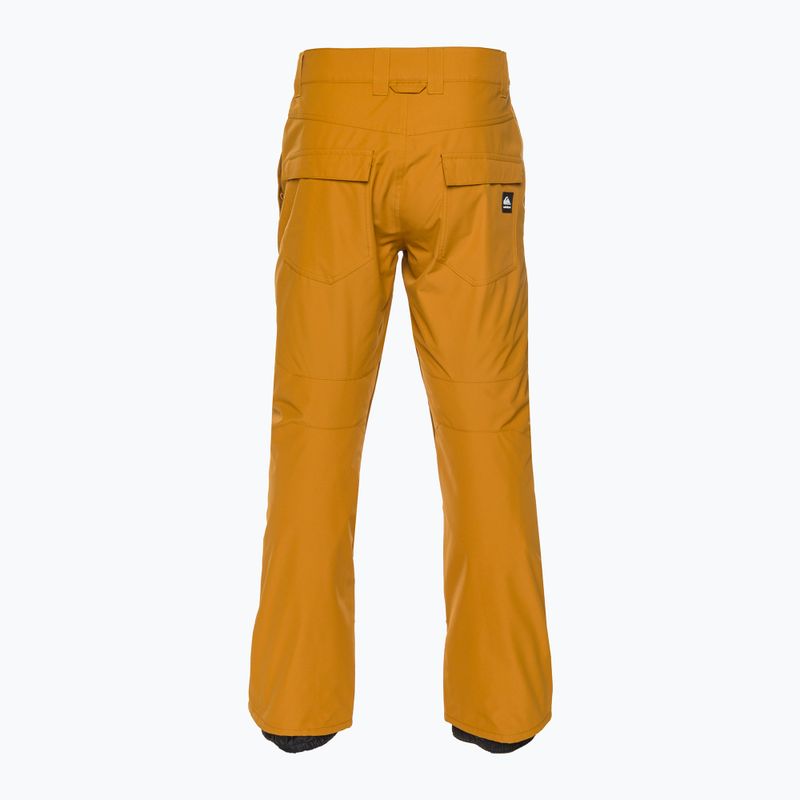 Штани сноубордичні чоловічі Quiksilver Estate buckthorn brown 2