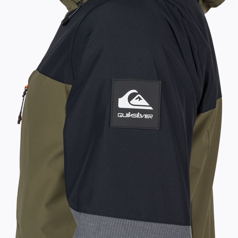 Куртка сноубордична чоловіча Quiksilver Mission Plus grape leaf 4