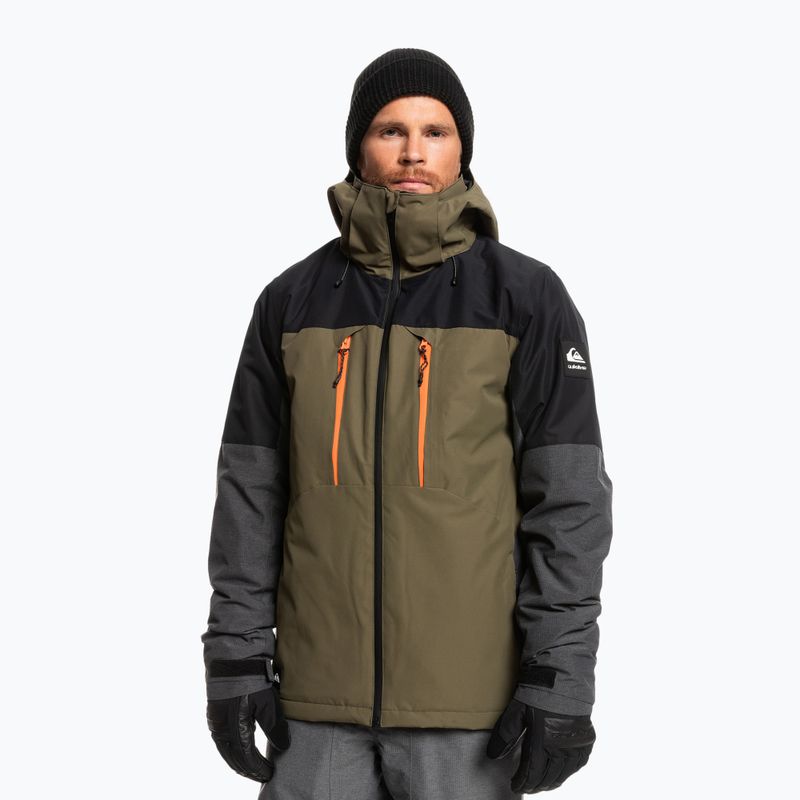 Куртка сноубордична чоловіча Quiksilver Mission Plus grape leaf 6
