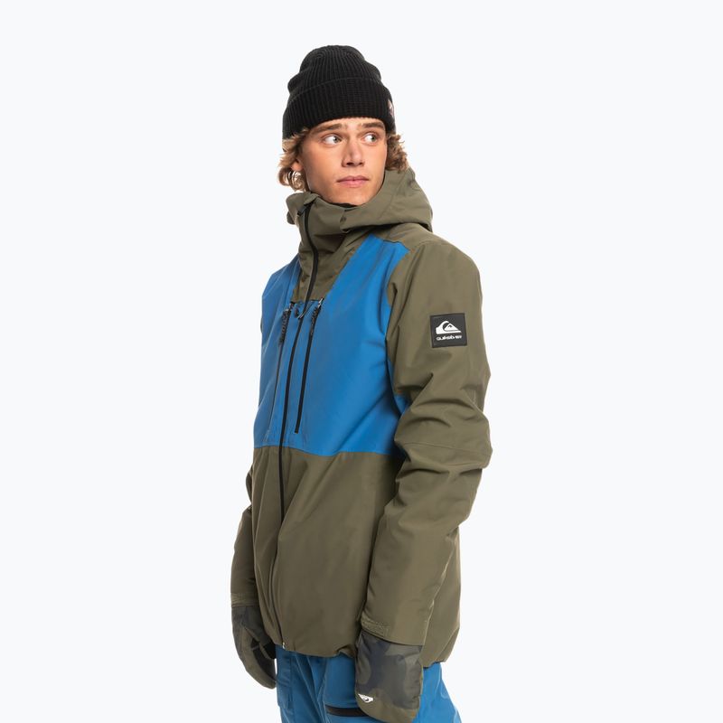 Куртка сноубордична чоловіча Quiksilver Muldrow grape leaf 4