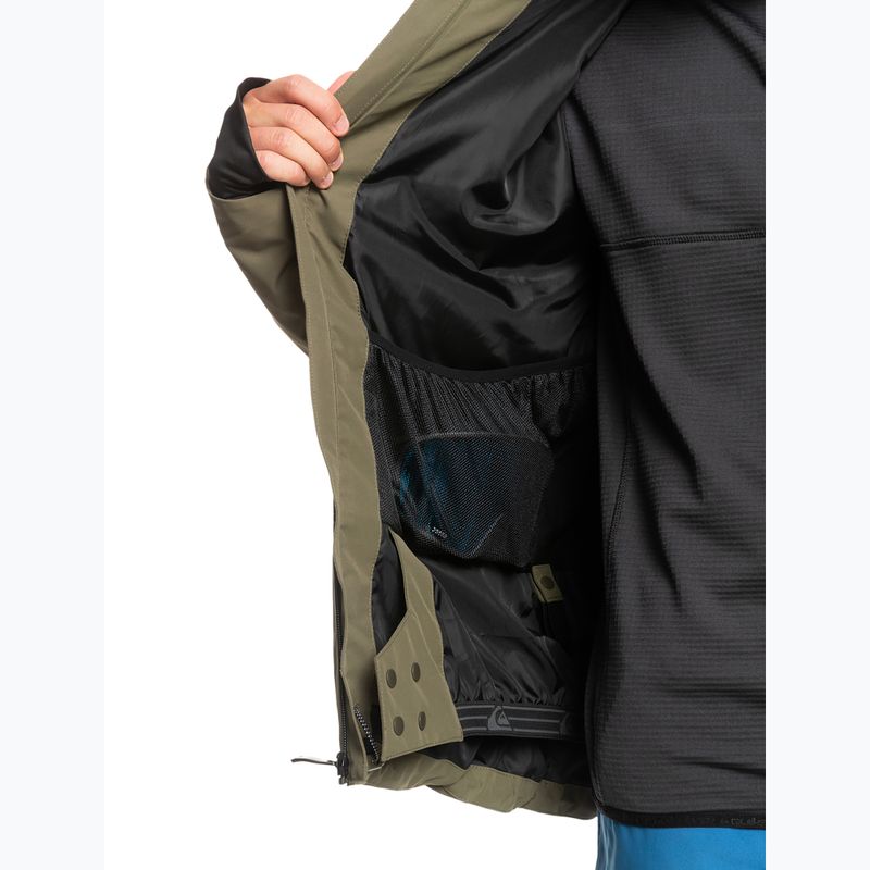 Куртка сноубордична чоловіча Quiksilver Muldrow grape leaf 6