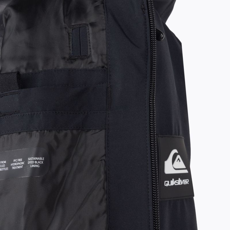 Куртка сноубордична чоловіча Quiksilver Sycamore true black 4